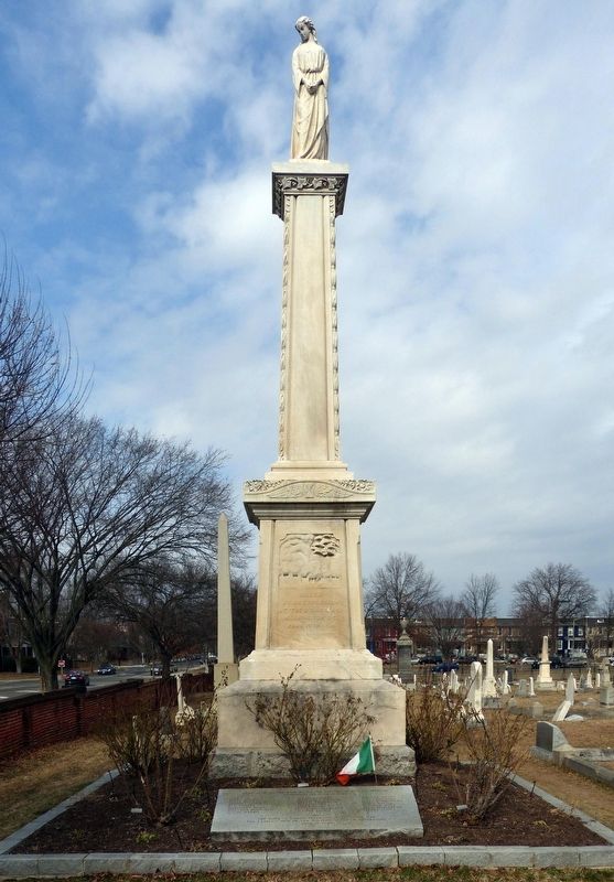 U.S. Arsenal Explosion Monument image. Click for full size.