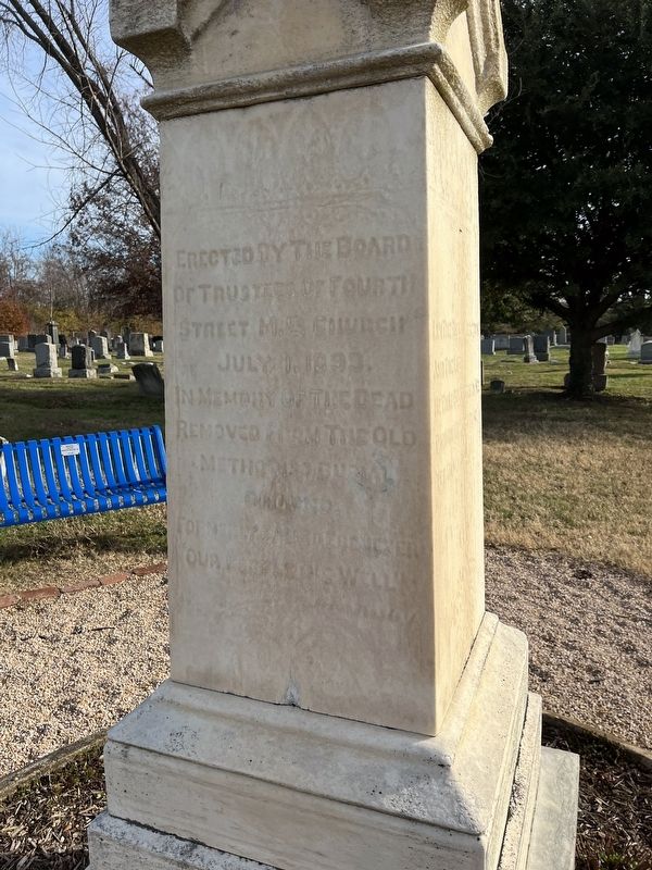 Fourth Street M.E. Church Memorial Marker. Click for full size. Fourth Street M.E. Church Memorial Marker image. Click for full size.