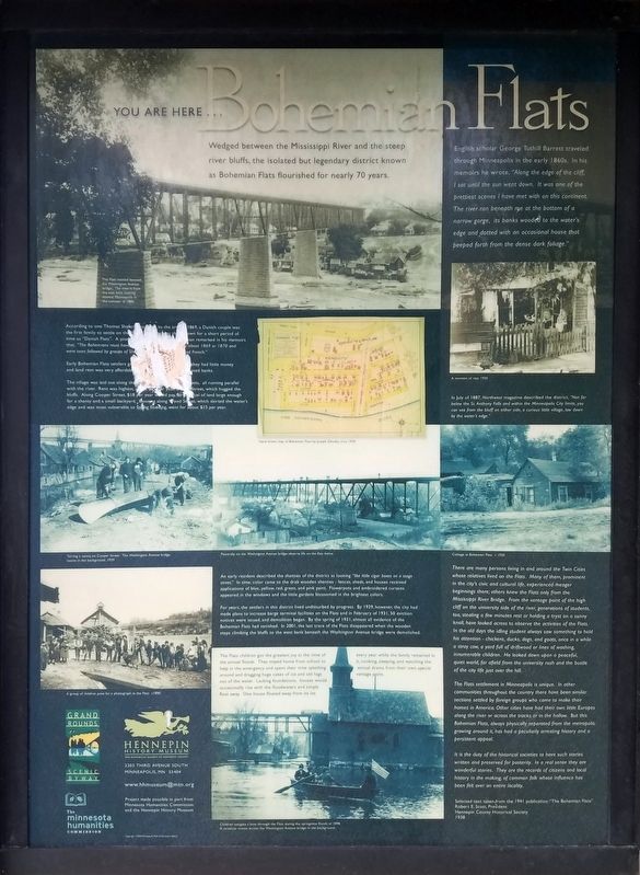 You Are Here... Bohemian Flats Marker. Click for full size. You Are Here... Bohemian Flats Marker image. Click for full size.