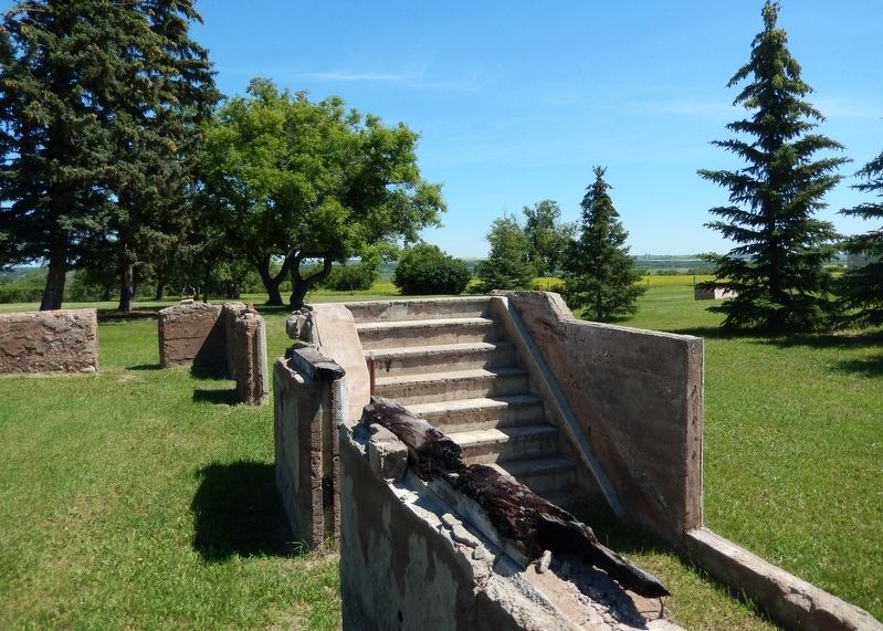Old Government House Foundation Ruins image. Click for full size.