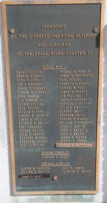 DeSoto County War Memorial. Click for full size. DeSoto County War Memorial image. Click for full size.