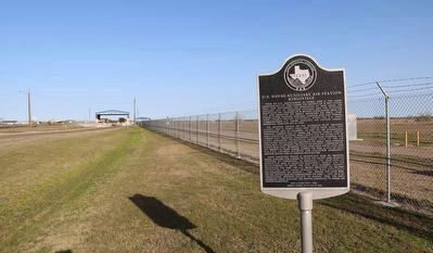 U.S. Naval Auxiliary Air Station - Kingsville Marker. Click for more information. U.S. Naval Auxiliary Air Station - Kingsville Marker image. Click for more information.