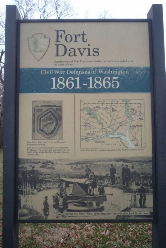 Fort Davis Marker image. Click for full size.