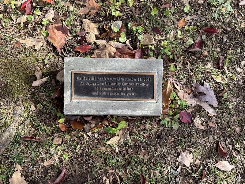 September 11, 2001 Memorial Marker. Click for full size. September 11, 2001 Memorial Marker image. Click for full size.