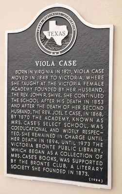 Viola Case Marker image. Click for full size.