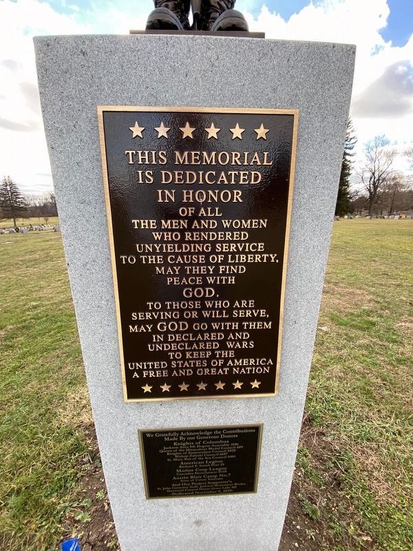 Veterans Memorial. Click for full size. Veterans Memorial image. Click for full size.