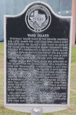 Ward Island Marker image. Click for full size.
