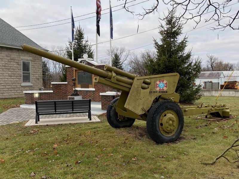 Grass Lake Veterans Memorial image. Click for full size.