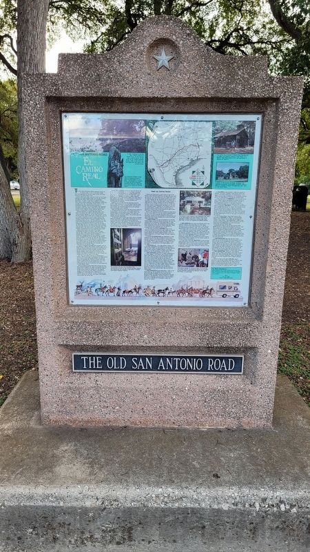 Old San Antonio Road Marker image. Click for full size.