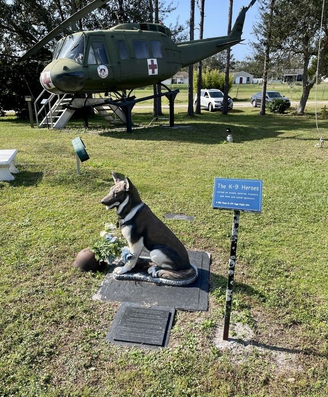 The K-9 Heroes Marker. Click for full size. The K-9 Heroes Marker image. Click for full size.