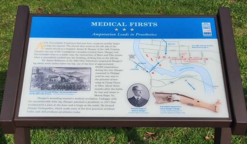 Medical Firsts Marker image. Click for full size.