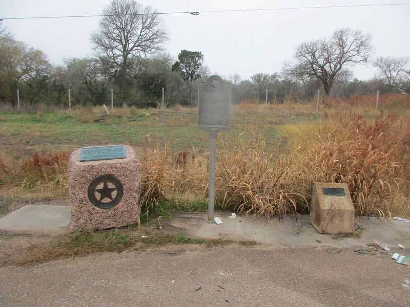 Bell County Marker next to Little River Fort Marker image. Click for full size.