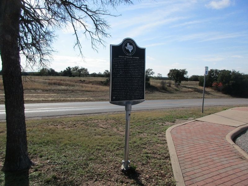 Indian Signaling Grounds Marker image. Click for full size.