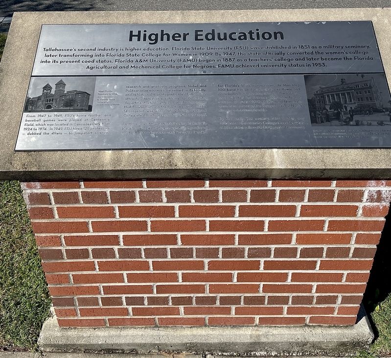 Higher Education Marker. Click for full size. Higher Education Marker image. Click for full size.