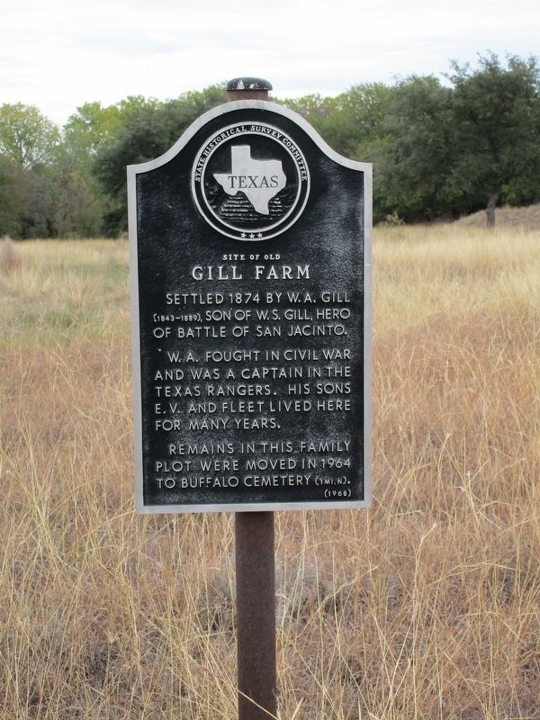 Site of Old Gill Farm Marker image. Click for full size.