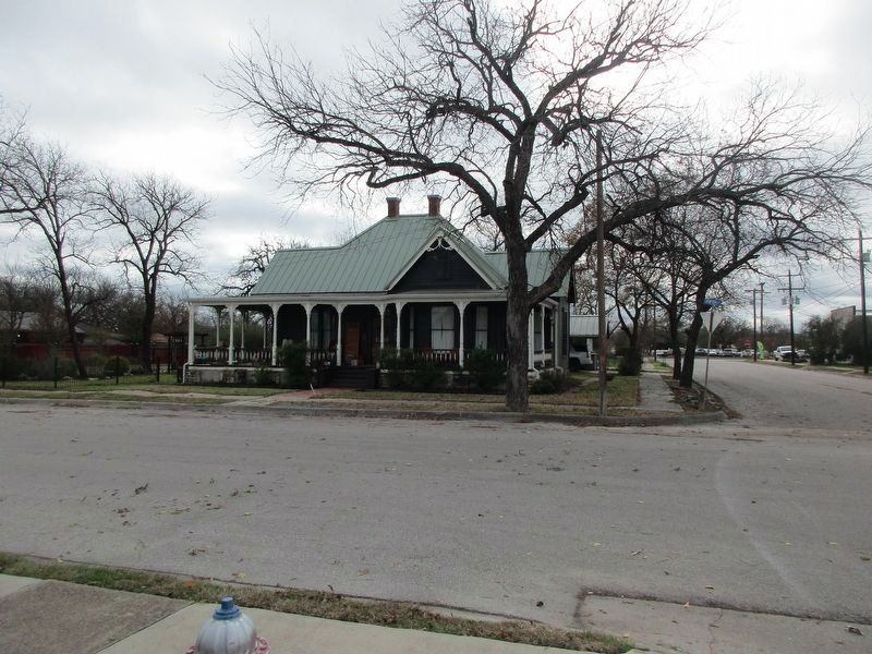 Matt and Rebecca Smith House and Marker image. Click for full size.