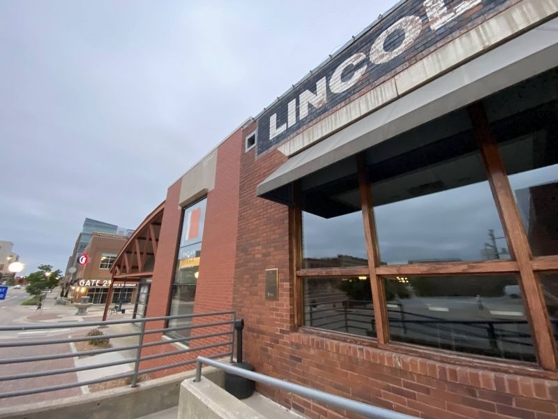 Lincoln Hide & Fur Building Marker image. Click for full size.