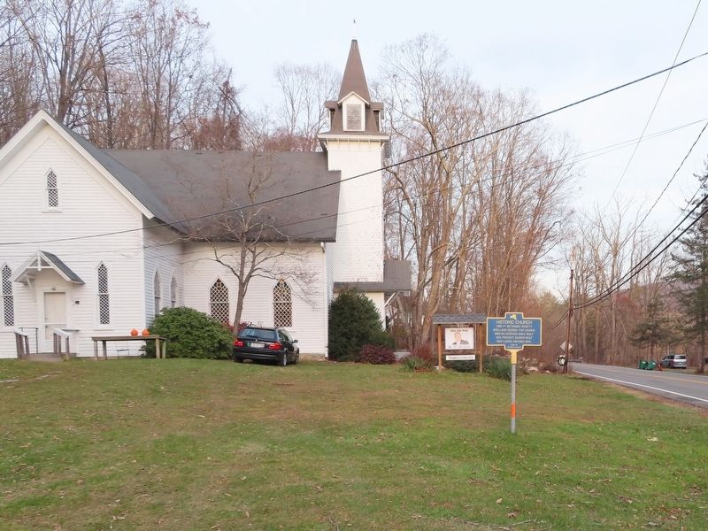 Historic Church Marker image. Click for full size.