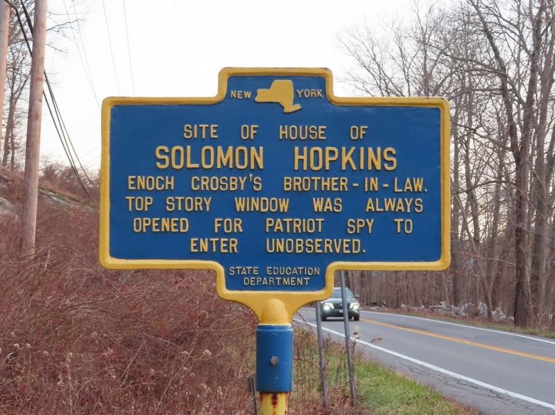 Site of House of Solomon Hopkins Marker image. Click for full size.