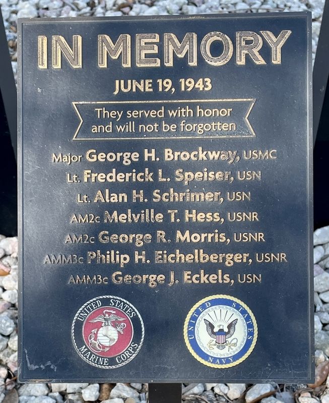 Memorial Plaque image. Click for full size.