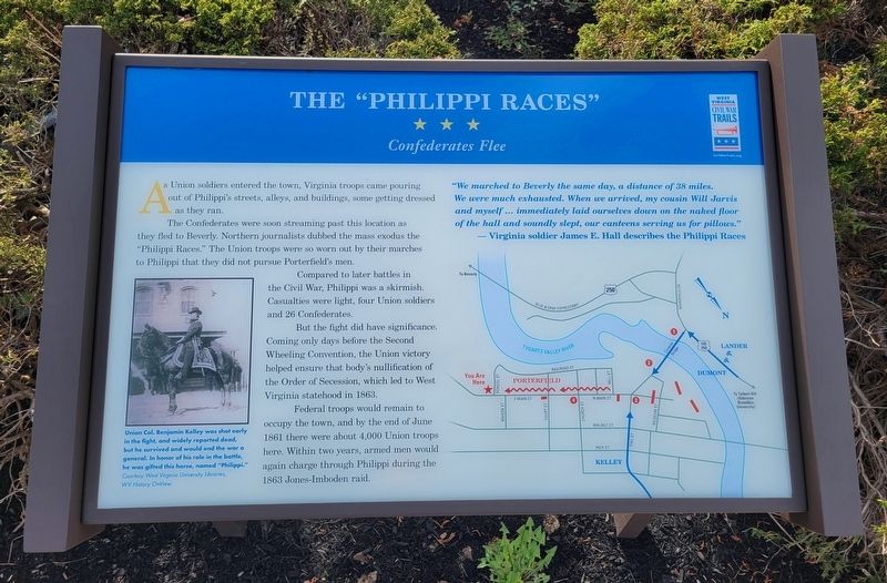 The "Philippi Races" Marker image. Click for full size.