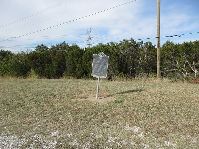 The Colony Cemetery Marker image. Click for full size.