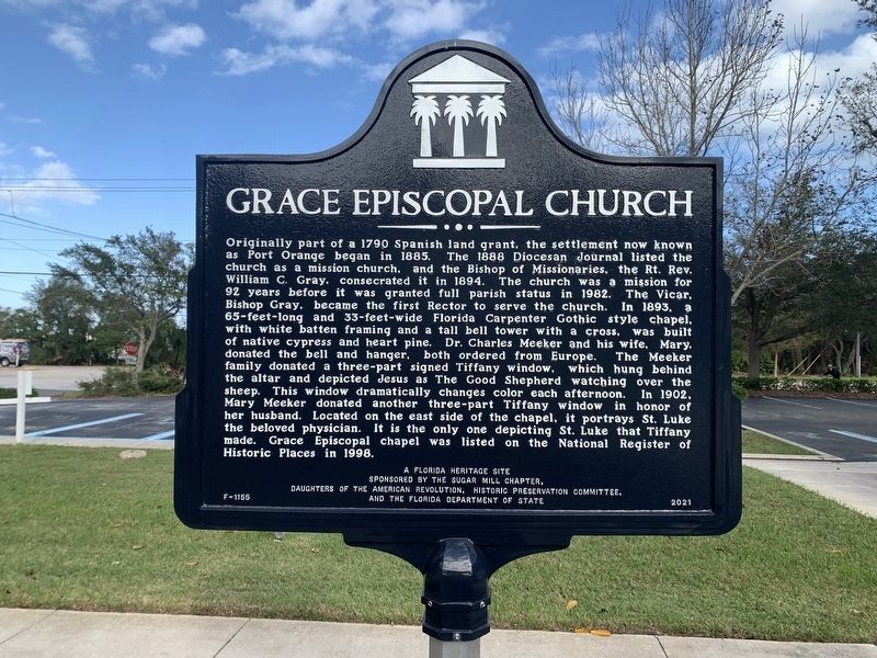 Grace Episcopal Church Marker. Click for full size. Grace Episcopal Church Marker image. Click for full size.