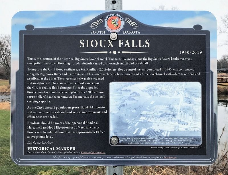 Sioux Falls Marker image. Click for full size.