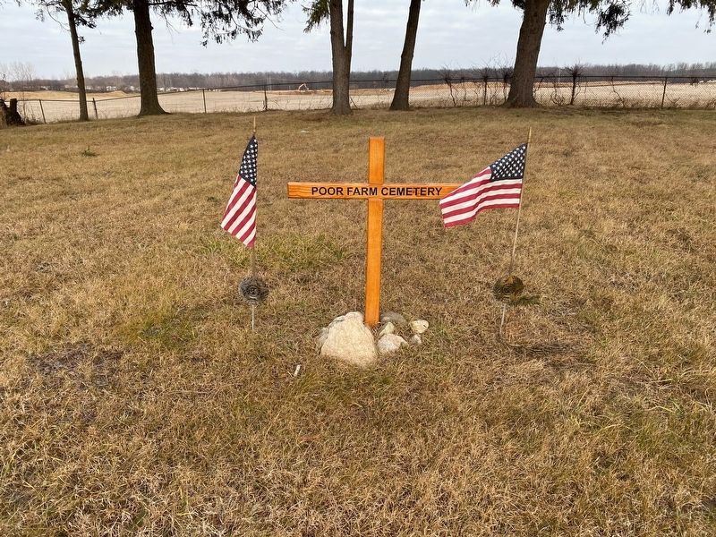 Jackson Poor Farm Cemetery. Click for full size. Jackson Poor Farm Cemetery image. Click for full size.