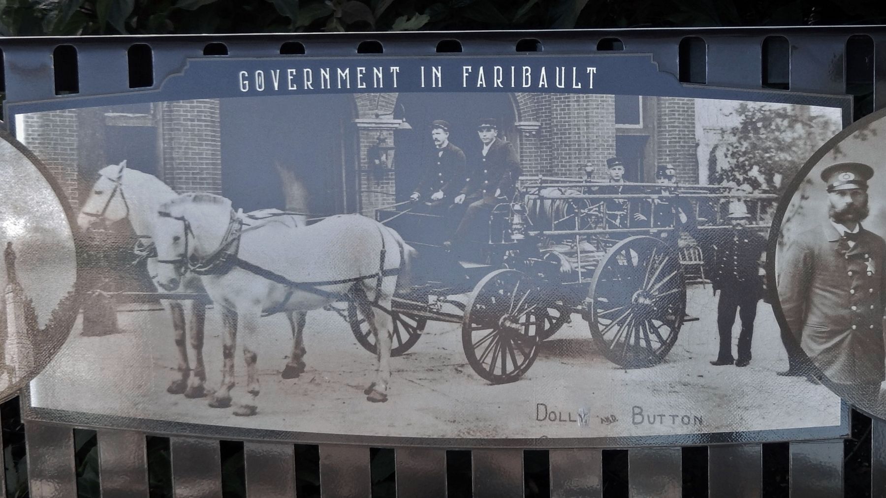 Marker detail: Government in Faribault. Click for full size. Marker detail: Government in Faribault image. Click for full size.
