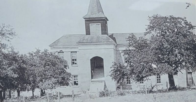 Early photo of Salado College image. Click for full size.