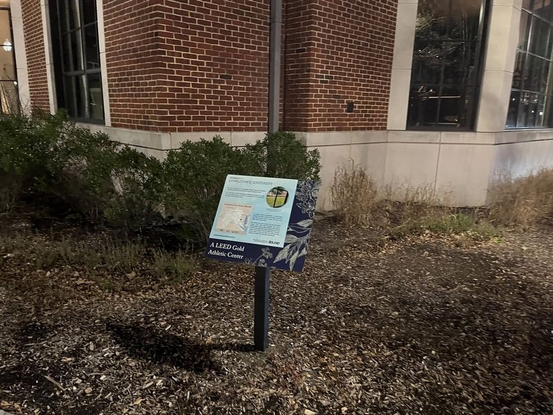 Sustainability at Georgetown University Marker. Click for full size. Sustainability at Georgetown University Marker image. Click for full size.