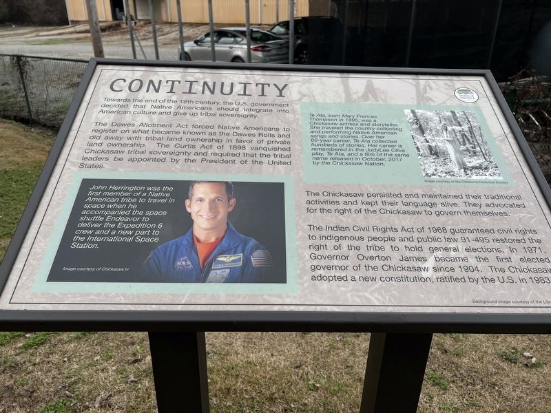 Continuity Marker image. Click for full size.