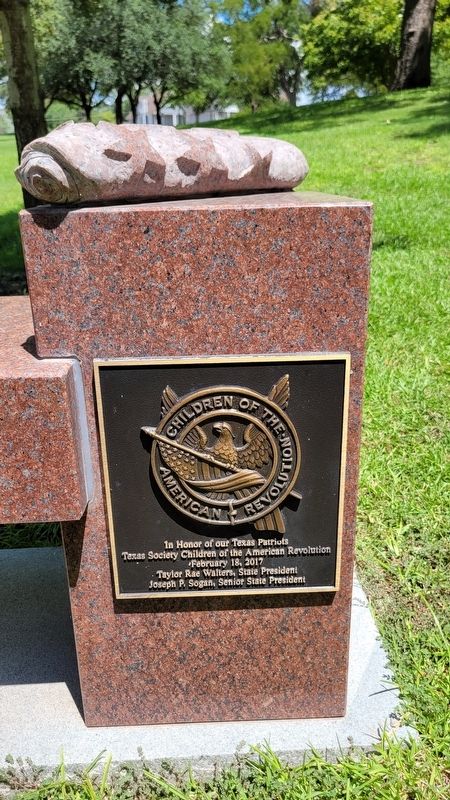 Texas Patriots Marker image. Click for full size.