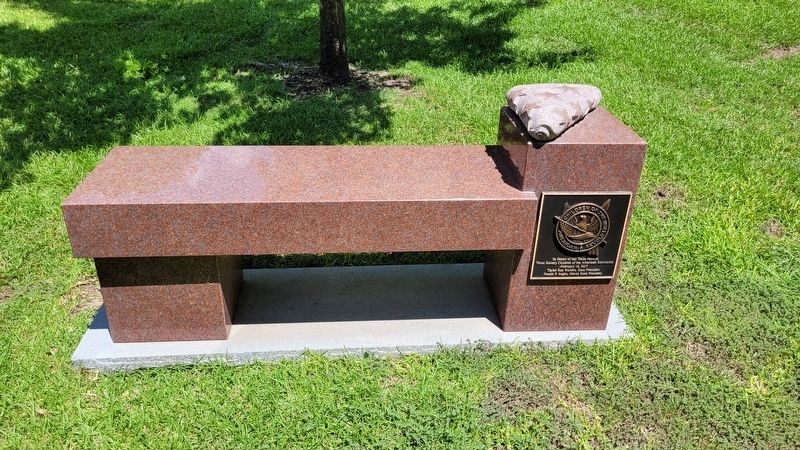 Texas Patriots Bench and Marker image. Click for full size.