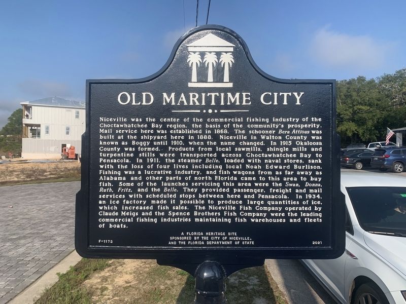 Old Maritime City Marker image. Click for full size.