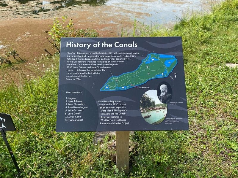 History of the Canals Marker image. Click for full size.