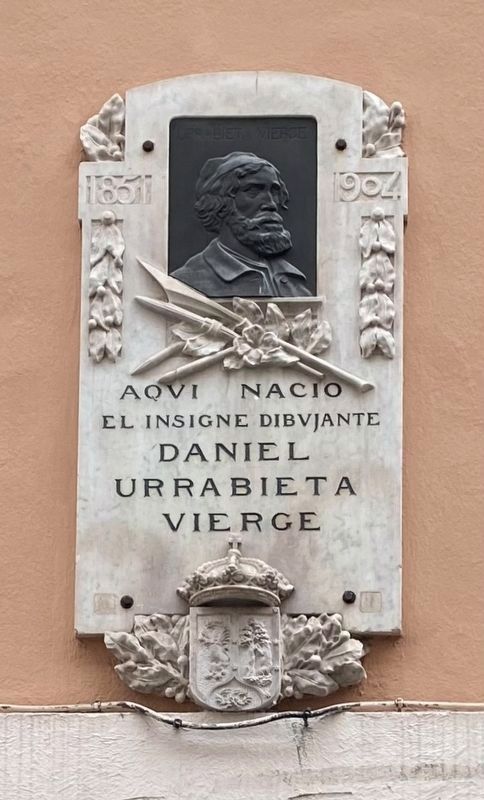 Daniel Urrabieta Vierge Marker. Click for full size. Daniel Urrabieta Vierge Marker image. Click for full size.