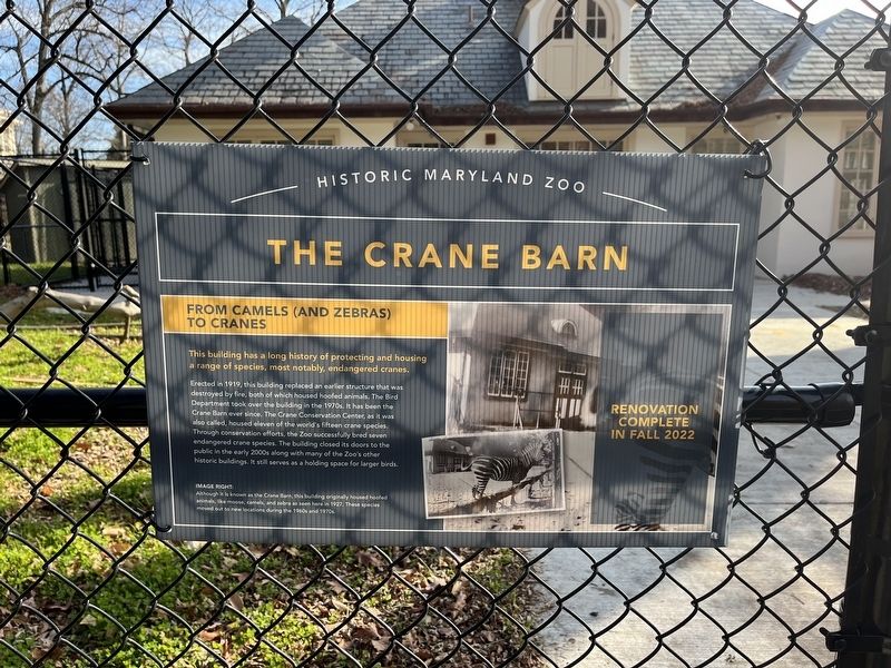 The Crane Barn Marker image. Click for full size.