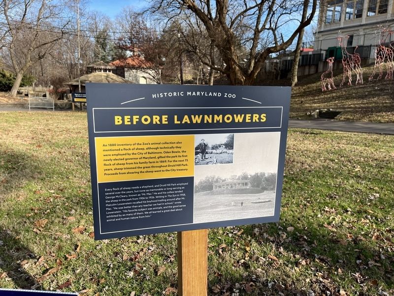 Before Lawnmowers Marker image. Click for full size.