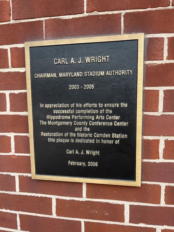 Carl A.J. Wright Marker image. Click for full size.