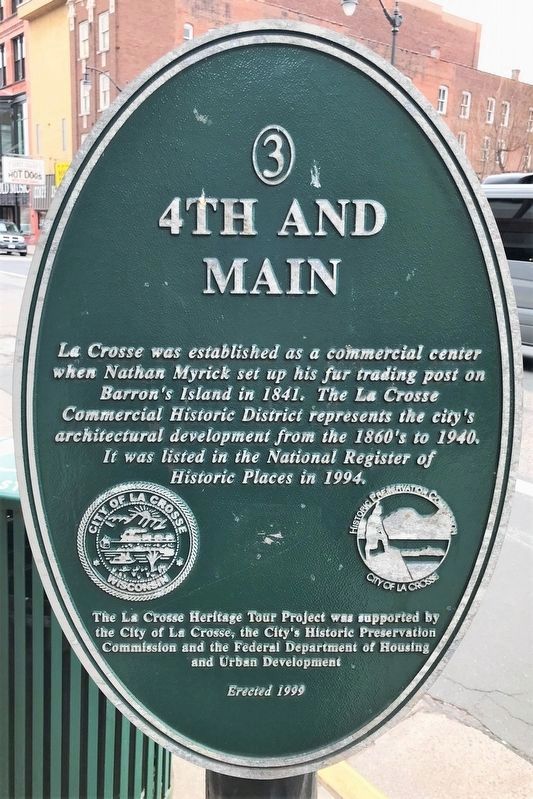 4th and Main Marker image. Click for full size.