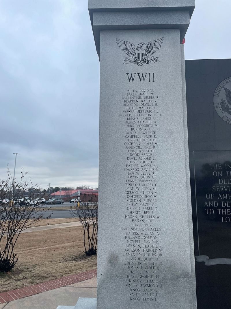 World War II Memorial image. Click for full size.