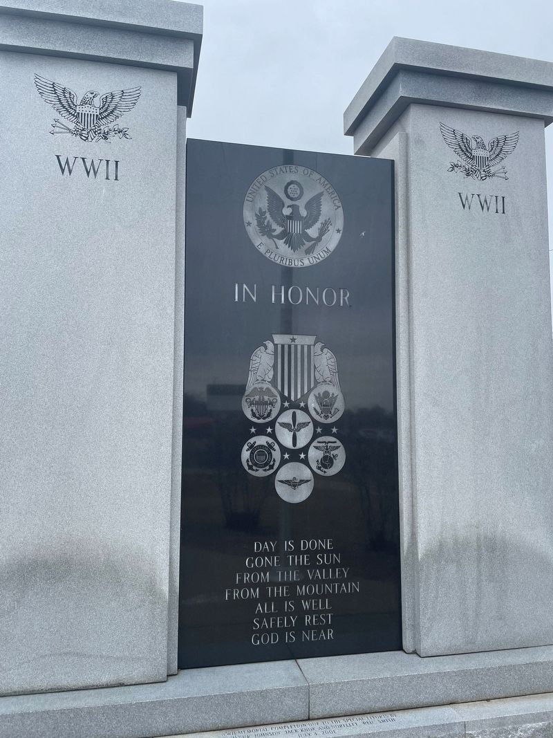 World War II Memorial image. Click for full size.