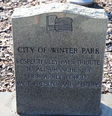 Winter Park Veterans Memorial image. Click for full size.