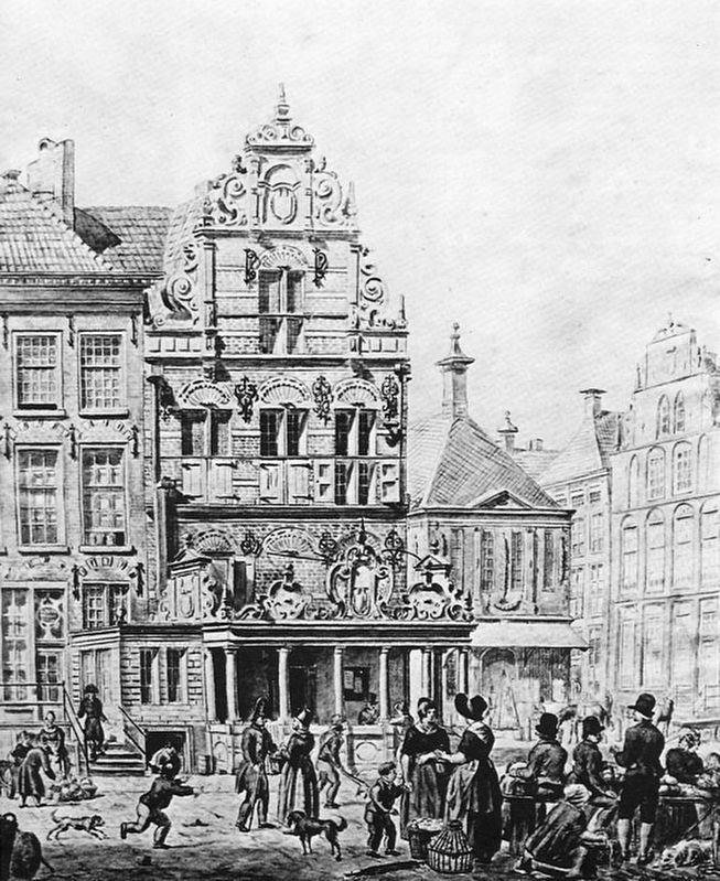 Het Goudkantoor op de Grote Markt in Groningen image. Click for full size.