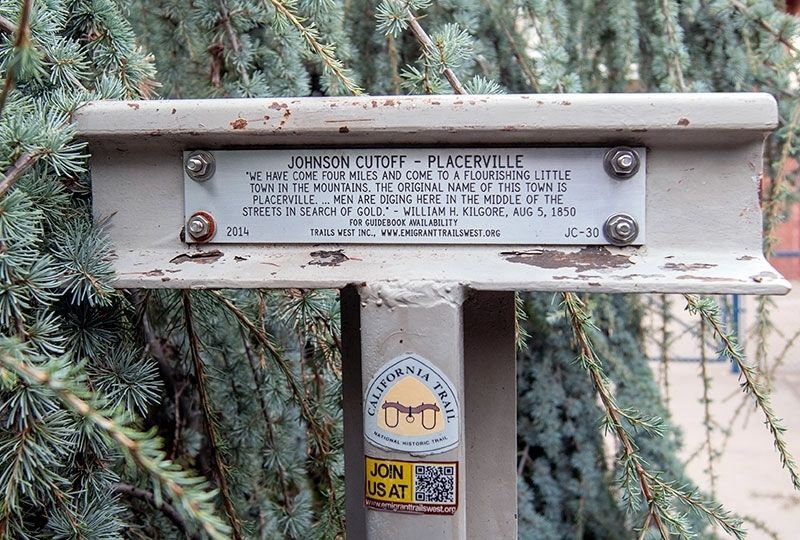 Johnson Cutoff Trail - Placerville. Click for full size. Johnson Cutoff Trail - Placerville image. Click for full size.
