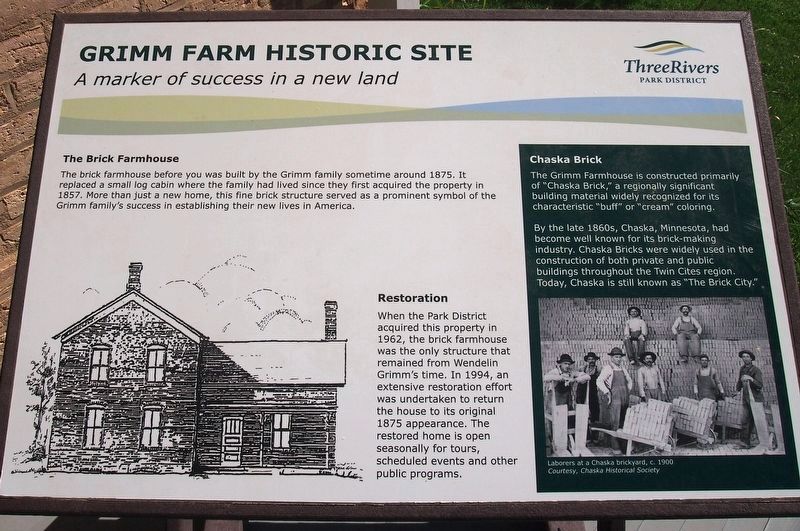Grimm Farm Historic Site image. Click for full size.