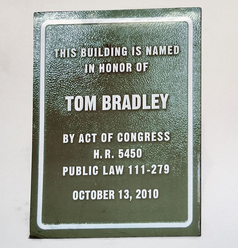 Tom Bradley Post Office image. Click for full size.