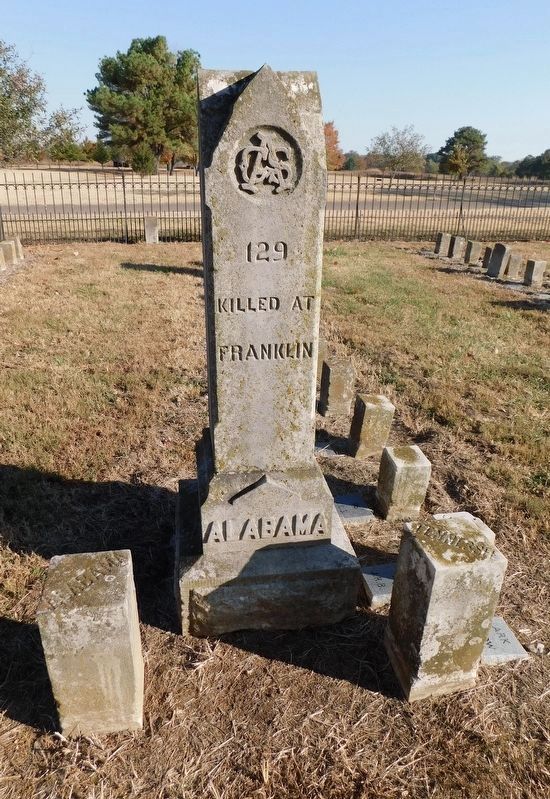 Confederate Graves are Arranged by State image. Click for full size.